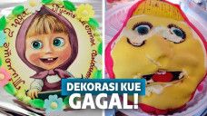 12 Foto Dekorasi Kue Gagal dan Absurb