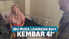 lahirkan bayi kembar 4