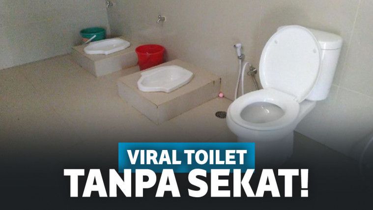 Toilet tanpa sekat