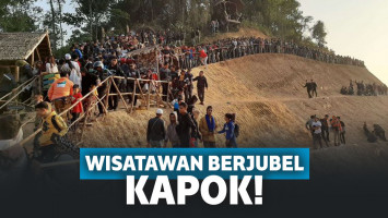 Viral ‘Negeri di Atas Awan’ Gunung Luhur Banten, Wisatawan Berjubel: Kapok Aing!