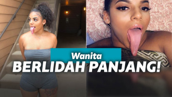 Selebgram berlidah panjang