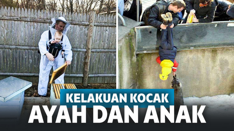 kelakuan kocak ayah
