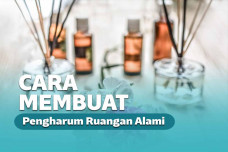 cara membuat pengharum ruangan