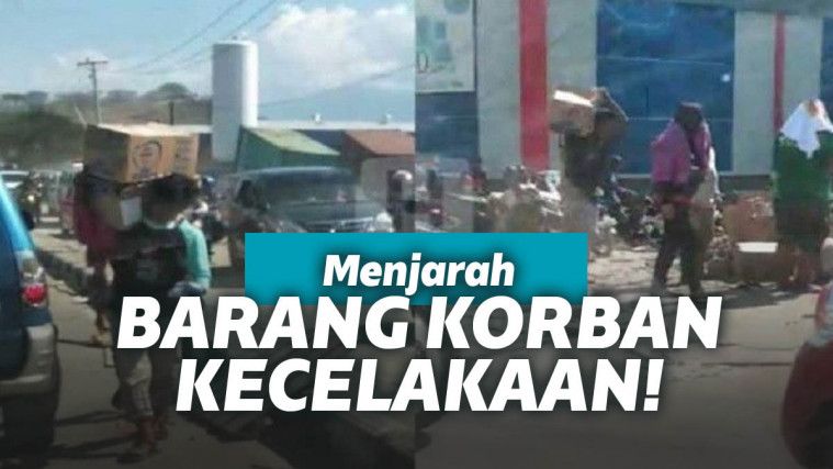 Ilustrasi Aksi Penjarahan