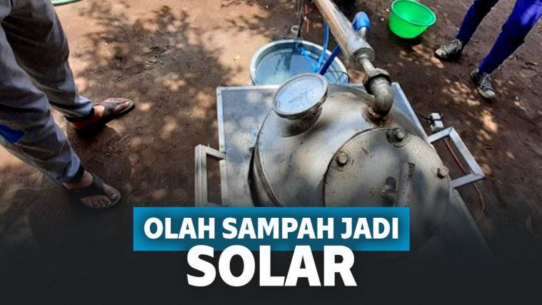 Mongaba, Daur ulang sampah, Madura