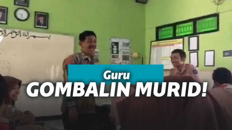 Guru digombalin murid