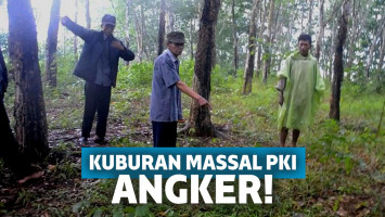 Salah satu titik makam di Tanah Kafir.