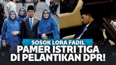 Tidur di Pelantikan dan Pamer Tiga Istri, Ini Sosok Lora Fadil