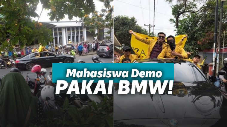Demo pake mobil mewah
