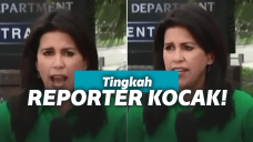 Reporter mewawancarai orang mati