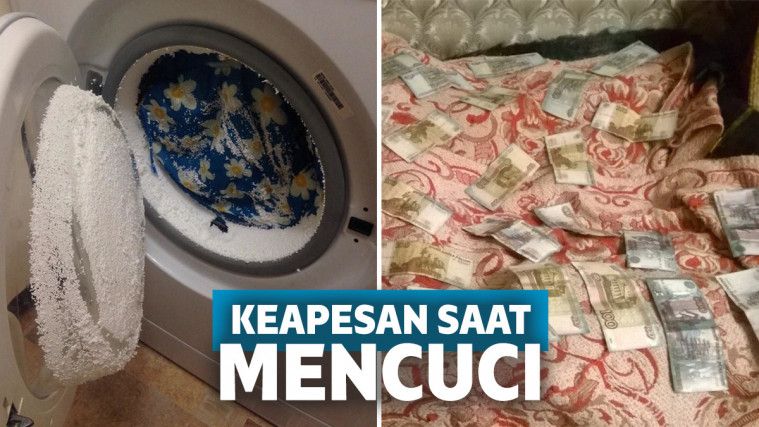 keapesan saat mencuci baju