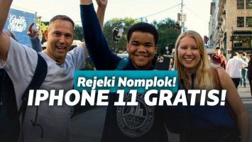 Mendapat iPhone gratis