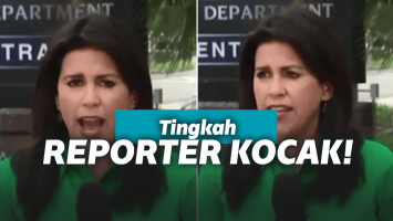 Reporter mewawancarai orang mati