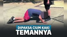 Gambar ini diambil oleh anak yang lain dan sengaja disebarkan.