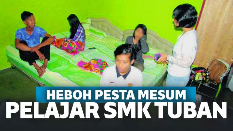 Viral Video Pesta Mesum 7 Pelajar Di Tuban 