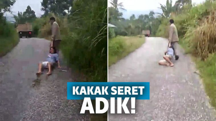 Video viral adik kakak