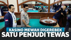 Penggerebekan Kasino Mewah Apartemen Robinson Jakarta Utara