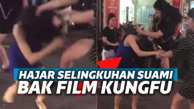 hajar selingkuhan suami