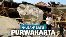 Hujan batu di Purwakarta