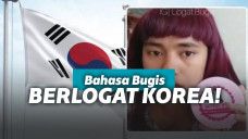 Perempuan bicara bahasa Bugis dengan logat Korea