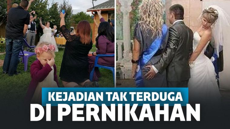 hal tak terduga di pernikahan