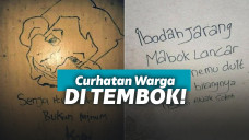 Coretan di tembok