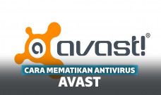 cara mematikan antivirus avast