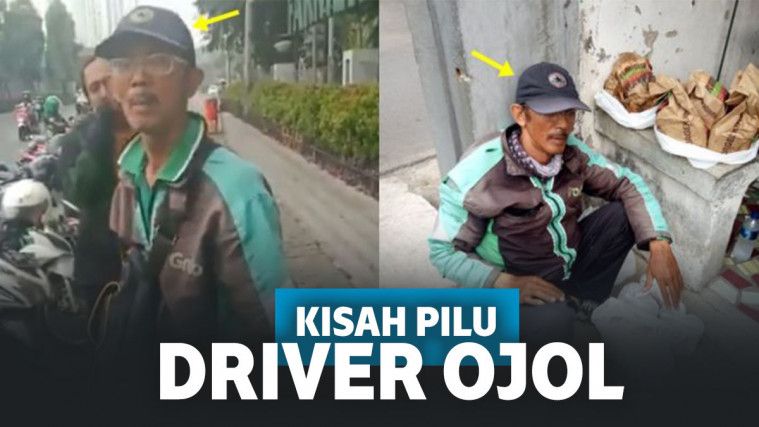 Kisah pilu pengendara ojek online