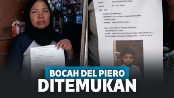 Del Piero dilaporkan hilang selama