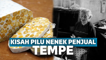 kisah pilu nenek penjual tempe