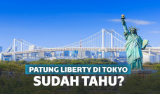 Ada Patung Liberty di Tokyo. Sudah Tahu?