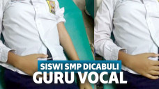 siswi SMP dicabuli guru les vokal