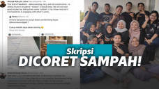 Skripsi dicoret "sampah" sama dosen pembimbing