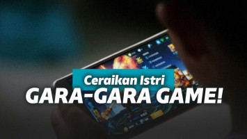 Ilustrasi bermain game