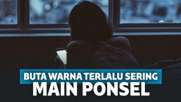 Gadis ini bermain HP hingga lebih dari 10 jam sehari!