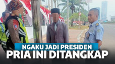 Seorang Pria Asal Lamongan Ditangkap Usai Mengaku Presiden di Pelantikan Jokowi