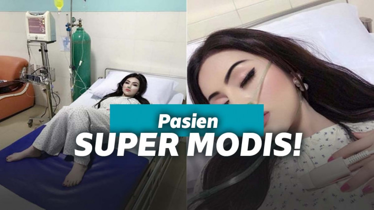 Pakai makeup walaupun sakit