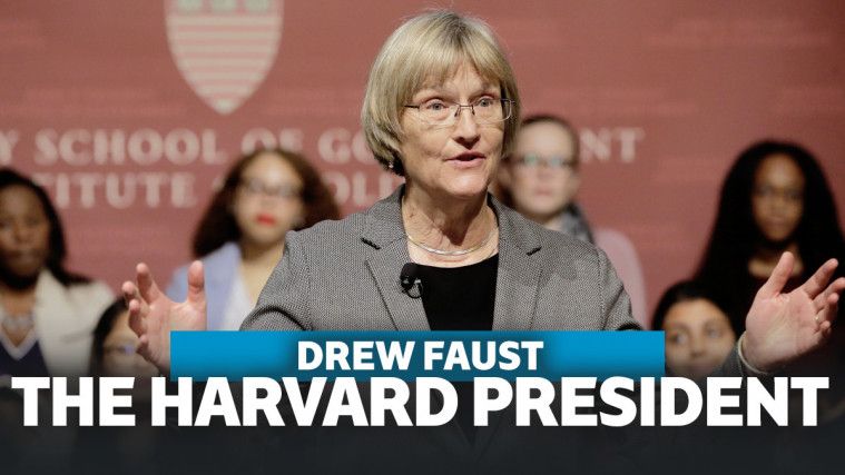Sosok Drew Faust, The Harvard President