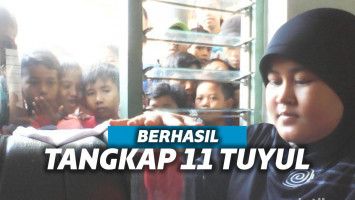 Gadis Jombang tangkap tuyul