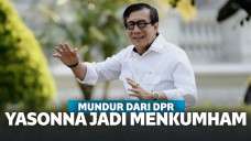 Belum Genap Sebulan, Yasonna Akan Mundur Dari Anggota DPR Demi Menkumham