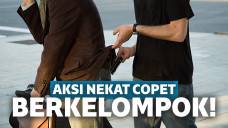aksi copet berkelompok