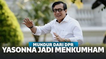 Belum Genap Sebulan, Yasonna Akan Mundur Dari Anggota DPR Demi Menkumham