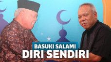 Menteri Basuki salami diri sendiri