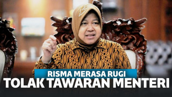 Pengakuan Risma Soal RUginya Tolak Jabatan Menteri Dari Jokowi