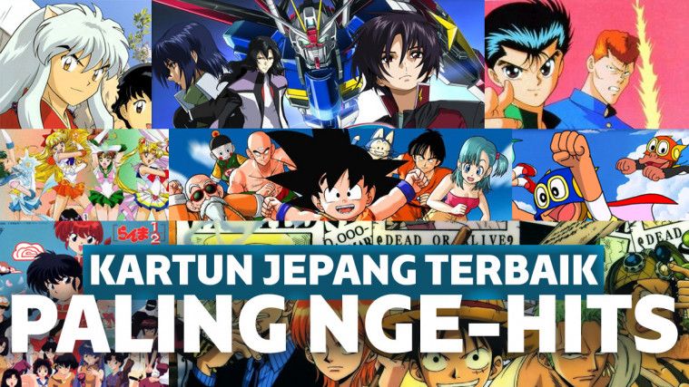 45 Kartun Jepang Era 90 An Terlaris Sepanjang Masa