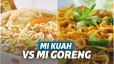 Mi Instan Kuah dan Goreng