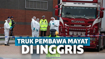 Truk pembawa 39 mayat