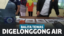 Balita tewas digelonggong air galon