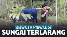 5 siswa tewas tenggelam di sungai terlarang