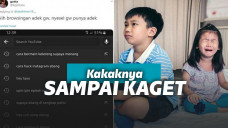 Adik kakak berantem
